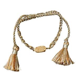 LUNA NORTE DRUZY CRYSTAL QUARTZ BRACELET • New In Box